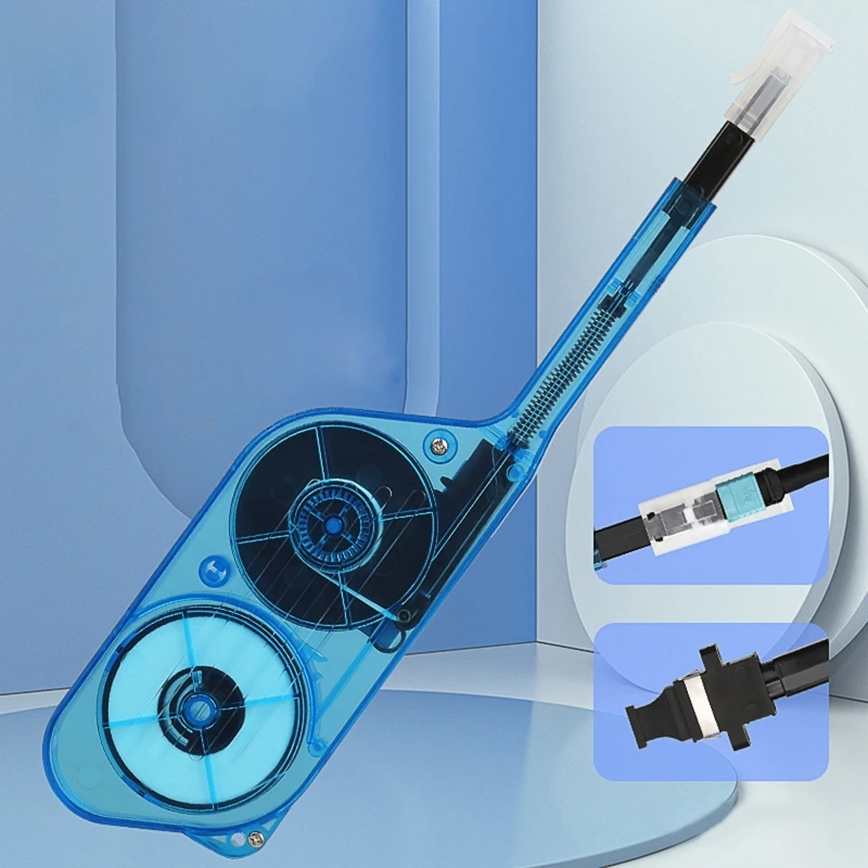 Mpo Mtp Connectors Wiping Tool Optic Fiber End Face Cleaning Pen Fiber Flange Adapters Cleaner Pigtail Cleaner E8BE
Mpo Mtp Connectors Wiping Tool Optic Fiber End Face Cleaning Pen Fiber Flange Adapters Cleaner Pigtail Cleaner E8BE