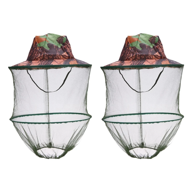 2X Camouflage Fishing Hat Bee Keeping Insects Mosquito Net Prevention Cap Mesh Fishing Cap
2X Camouflage Fishing Hat Bee Keeping Insects Mosquito Net Prevention Cap Mesh Fishing Cap