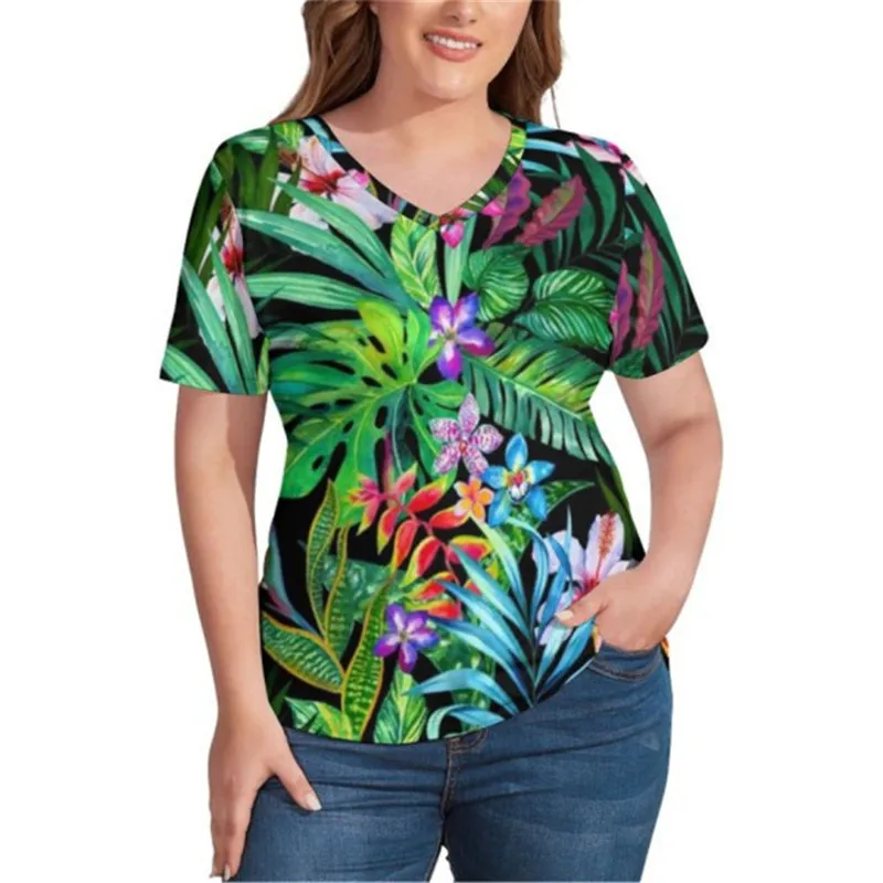 Vintage 3D Floral Casual TShirt Fashion Streetwear 5XL Plus Size Women Print Tee New 2022 Short Sleeve V-Neck Cotton Shirt Tops
Vintage 3D Floral Casual TShirt Fashion Streetwear 5XL Plus Size Women Print Tee New 2022 Short Sleeve V-Neck Cotton Shirt Tops