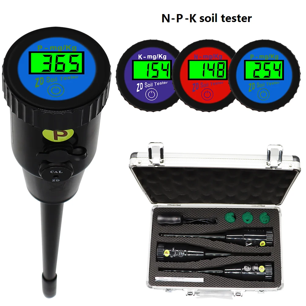 Hedao ZD-1803K Soil nutrient tester NPK Soil monitor Zd soil PH meter for Agricultural Farm fields
Hedao ZD-1803K Soil nutrient tester NPK Soil monitor Zd soil PH meter for Agricultural Farm fields