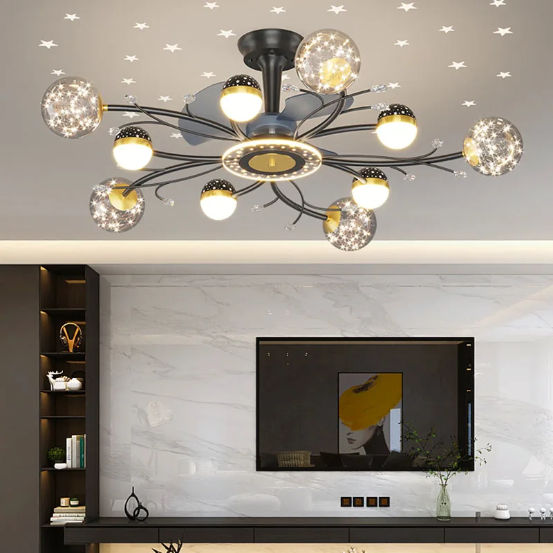 Nordic living room led lights for room bedroom decor Ceiling fan light lamp dining room Ceiling fans with lights remote control
Nordic living room led lights for room bedroom decor Ceiling fan light lamp dining room Ceiling fans with lights remote control