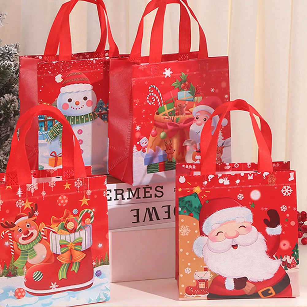 12 Pcs Christmas Gift Bags Santa Claus Elk Snowman Pattern Print Handbag Christmas Foldable Gift Bag Shopping Bag Waterproof
12 Pcs Christmas Gift Bags Santa Claus Elk Snowman Pattern Print Handbag Christmas Foldable Gift Bag Shopping Bag Waterproof