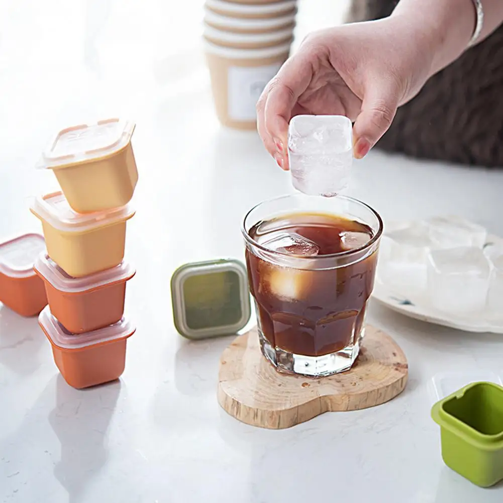 6Pcs Ice Cube Molds Food Grade Vibrant Color PP Resin Ice Ball Mold Whiskey Ice Cube DIY Making Gadget Bar Tools
6Pcs Ice Cube Molds Food Grade Vibrant Color PP Resin Ice Ball Mold Whiskey Ice Cube DIY Making Gadget Bar Tools