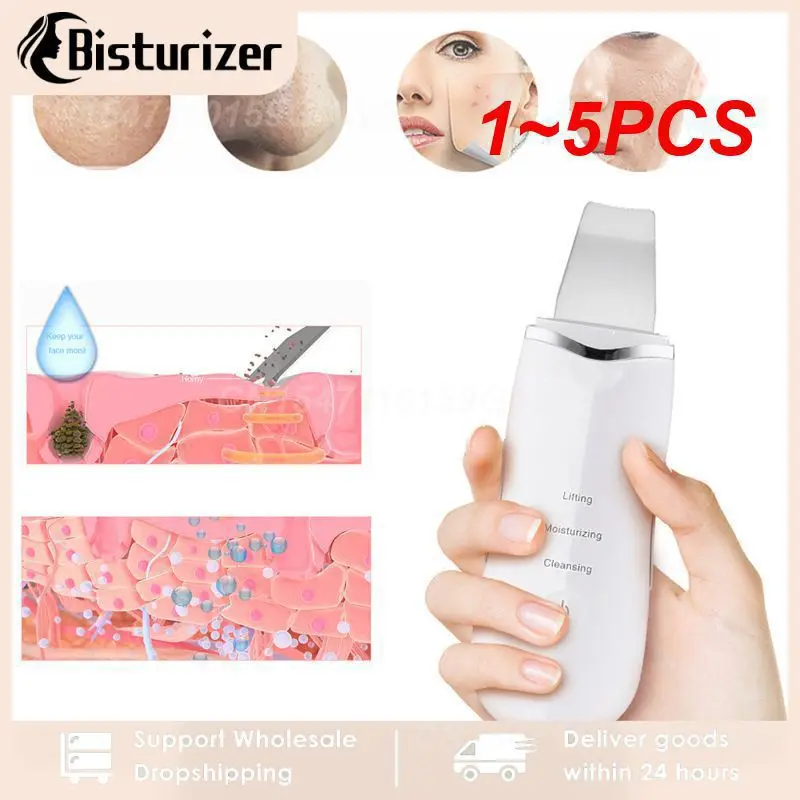 1~5PCS CkeyiN Ultrasonic Skin Scrubber Facial Spatula Deap Cleaning Skin Peeling Face Cleaner RF EMS LED Beauty Device Mini Nano
1~5PCS CkeyiN Ultrasonic Skin Scrubber Facial Spatula Deap Cleaning Skin Peeling Face Cleaner RF EMS LED Beauty Device Mini Nano