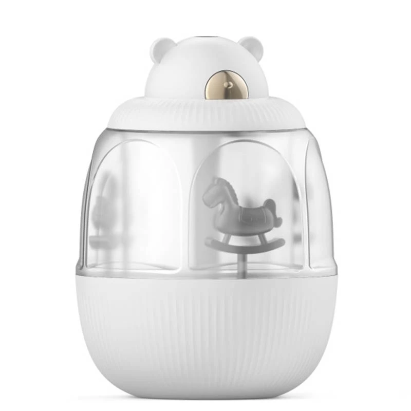 Carousel Music Box Humidifier With Colorful LED Light Air Humidifier Aroma Diffusers
Carousel Music Box Humidifier With Colorful LED Light Air Humidifier Aroma Diffusers