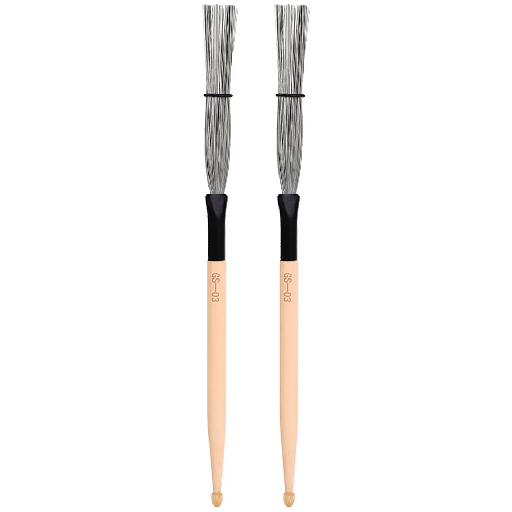 Double Head Drum Brush Carbon Steel Wire Jazz Instrument Supplies Stick Durable Accessories Special
Double Head Drum Brush Carbon Steel Wire Jazz Instrument Supplies Stick Durable Accessories Special