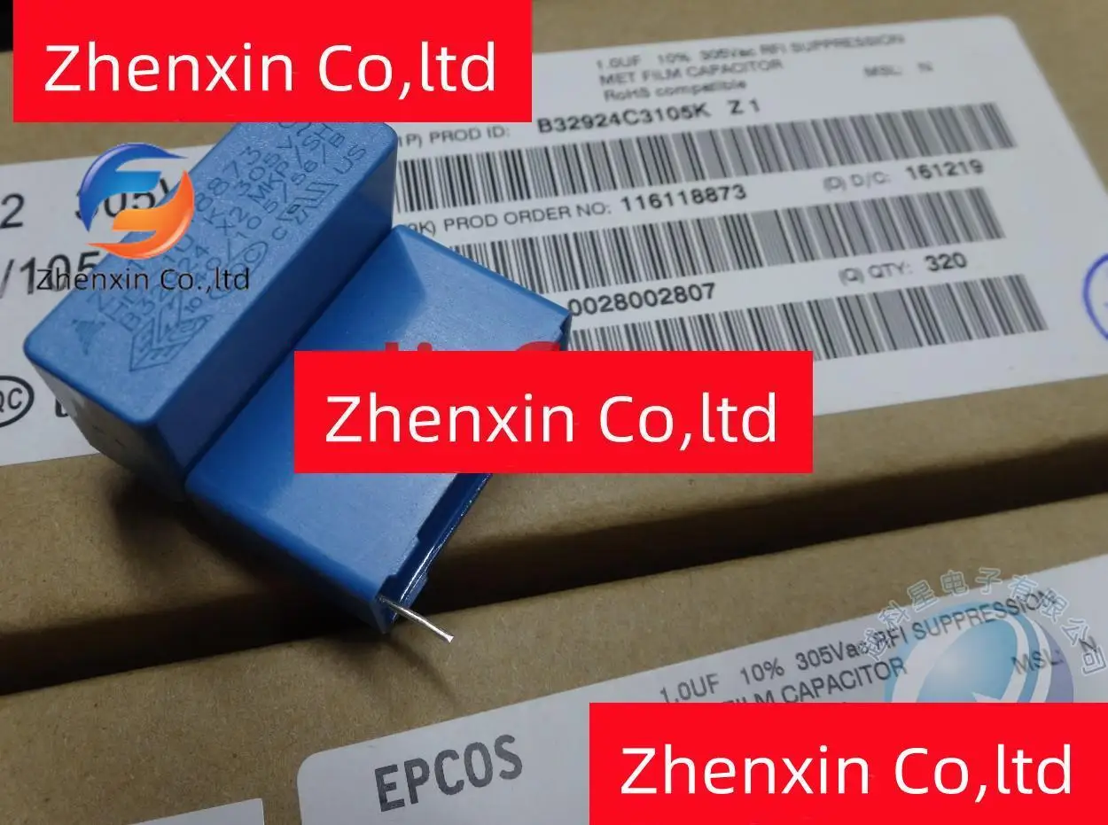 Original new 10PCS B32924C3105M 1UF 305VAC PCM27.5 film capacitor 105305VAC p27.5mm MKP B32924 1.0UF305VAC 105
Original new 10PCS B32924C3105M 1UF 305VAC PCM27.5 film capacitor 105305VAC p27.5mm MKP B32924 1.0UF305VAC 105