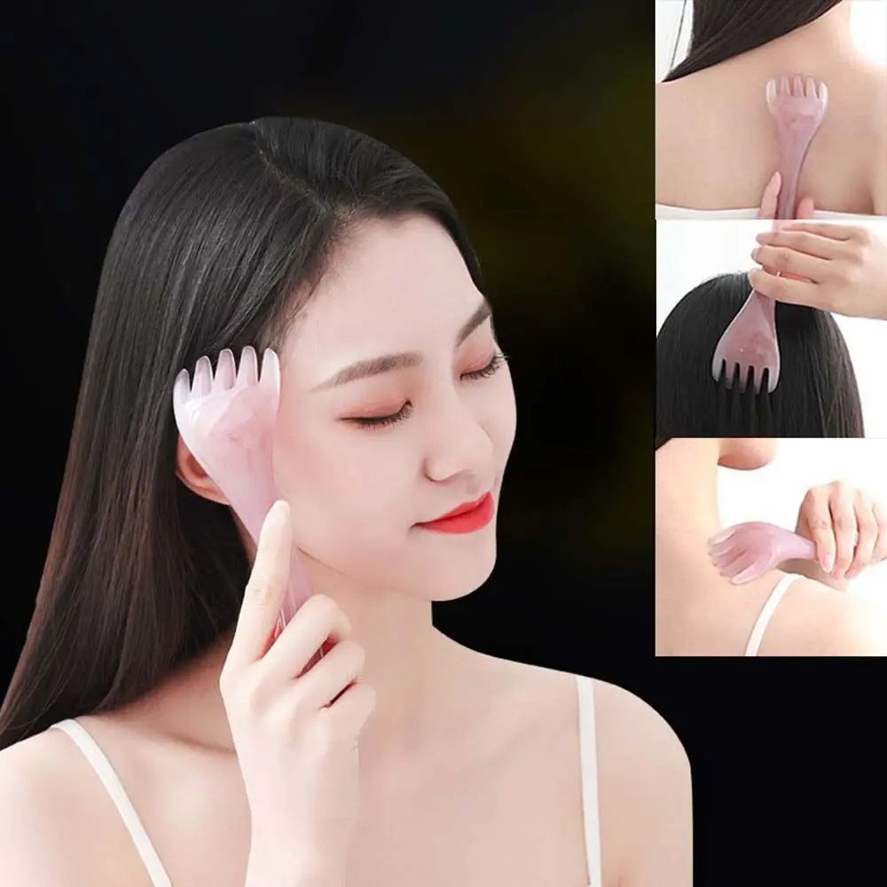 Portable Head Massage Comb Durable Resin Five Finger Scratcher High Quality Body Pressure Massage Tools
Portable Head Massage Comb Durable Resin Five Finger Scratcher High Quality Body Pressure Massage Tools