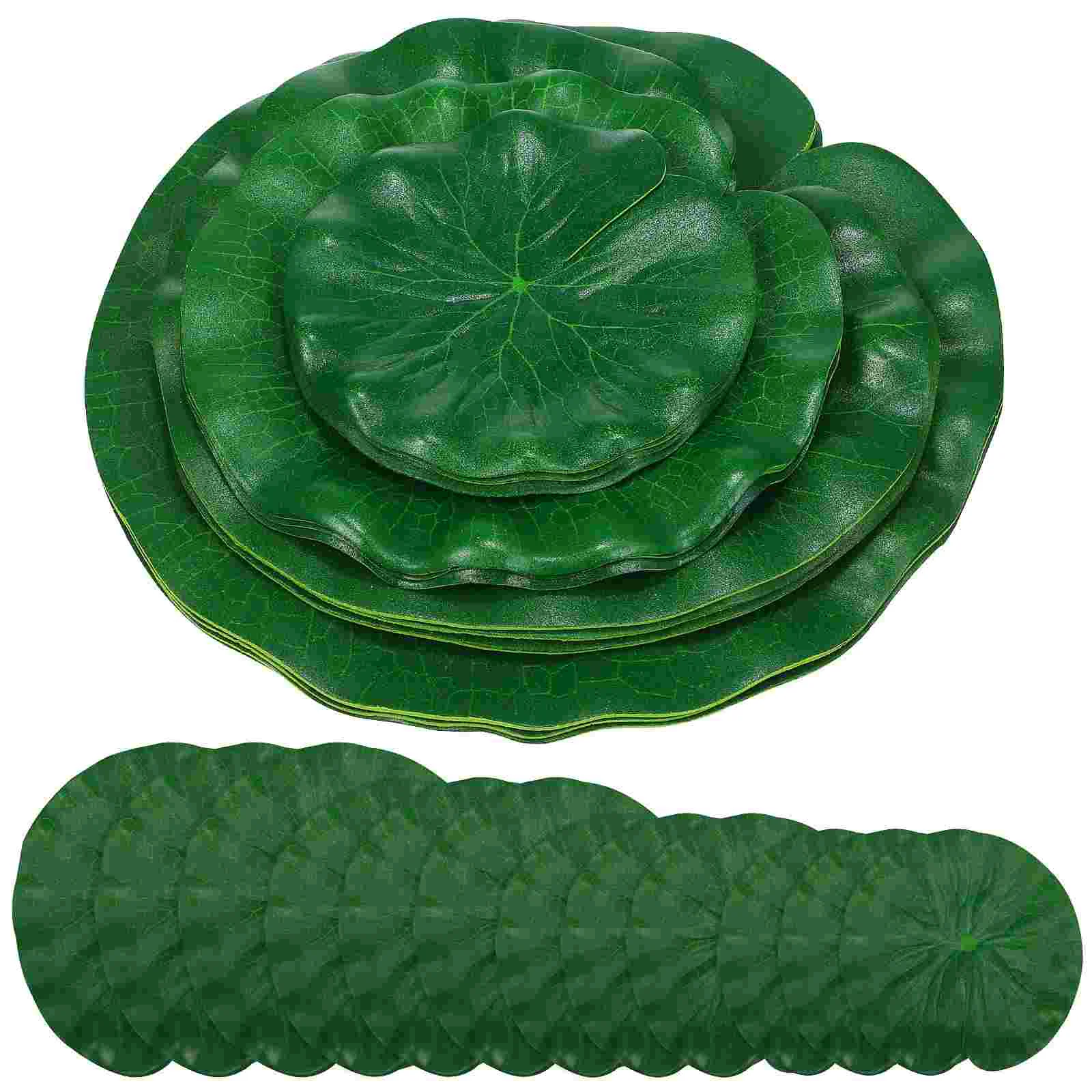 16 Pcs Artificial Plants Realistic Lotus Leaves for Decor Aquarium Pool Simulated Lotus Leaves Photography Props
16 Pcs Artificial Plants Realistic Lotus Leaves for Decor Aquarium Pool Simulated Lotus Leaves Photography Props