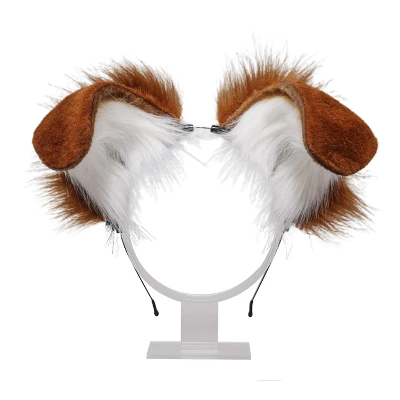 M2EA Cosplay Furry Animal Dog Ears Hair Hoop Handmade Costume Cosplay Long Fur Headpiece for Halloween Party Decoration
M2EA Cosplay Furry Animal Dog Ears Hair Hoop Handmade Costume Cosplay Long Fur Headpiece for Halloween Party Decoration