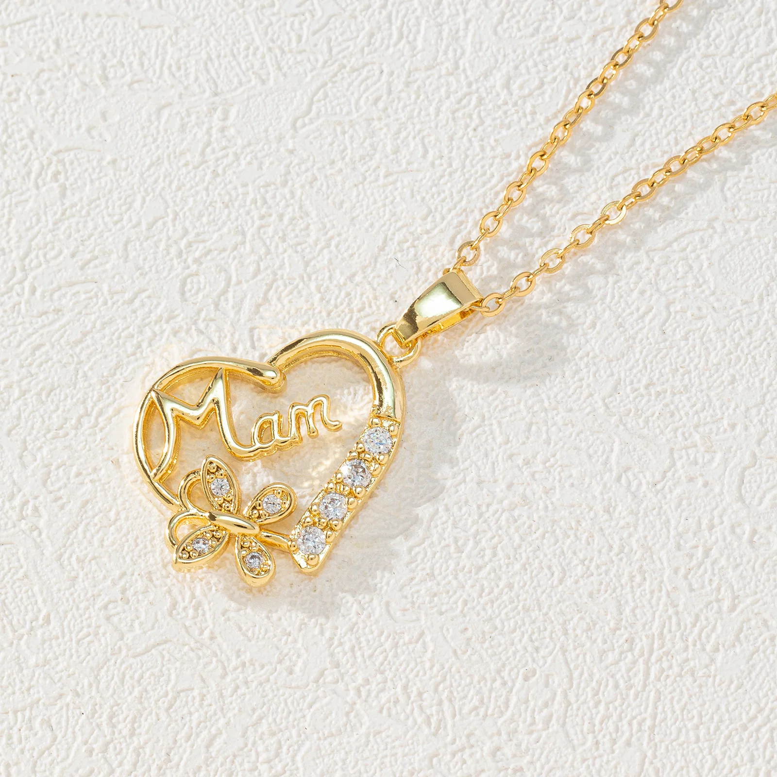 Stainless Steel Necklaces Woman Luxury 18K Gold Alphabet Necklace MoMNecklace Pendant New in Necklaces for Womens Vintage Kpop
Stainless Steel Necklaces Woman Luxury 18K Gold Alphabet Necklace MoMNecklace Pendant New in Necklaces for Womens Vintage Kpop