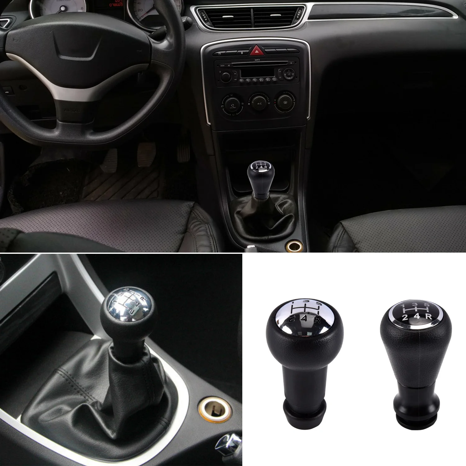 5 Speed Gear Stick Shift Knob Lever Pen Adapter Replacement For Peugeot 206 207 307 308 408 508 3008 301 Citroen C2 C3 C4L C5
5 Speed Gear Stick Shift Knob Lever Pen Adapter Replacement For Peugeot 206 207 307 308 408 508 3008 301 Citroen C2 C3 C4L C5