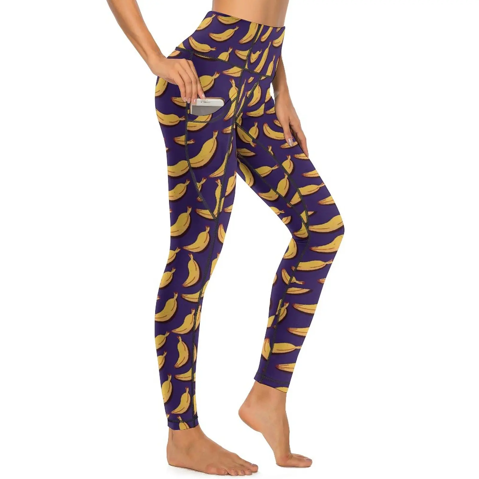 Banana Print Leggings Yellow Purple Fitness Gym Yoga Pants High Waist Vintage Leggins Stretch Design Sports Tights Gift
Banana Print Leggings Yellow Purple Fitness Gym Yoga Pants High Waist Vintage Leggins Stretch Design Sports Tights Gift