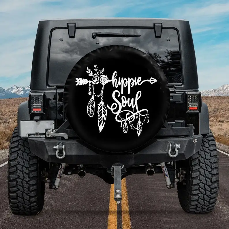 Boho Hippie Soul Flower And Arrow Christmas Gift, SUV Tire Cover, Spare Tire Cover For Car, Personalized Camper Tire Cover,
Boho Hippie Soul Flower And Arrow Christmas Gift, SUV Tire Cover, Spare Tire Cover For Car, Personalized Camper Tire Cover,