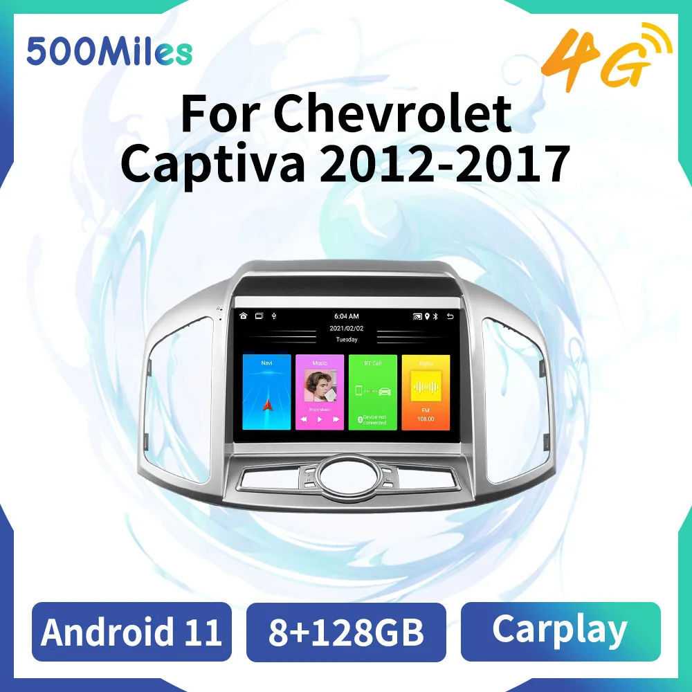 2 Din Android Car Radio for Chevrolet Captiva 2012-2017 9" Stereo Receiver GPS Bluetooth-compatible Navigation Multimedia Player
2 Din Android Car Radio for Chevrolet Captiva 2012-2017 9" Stereo Receiver GPS Bluetooth-compatible Navigation Multimedia Player