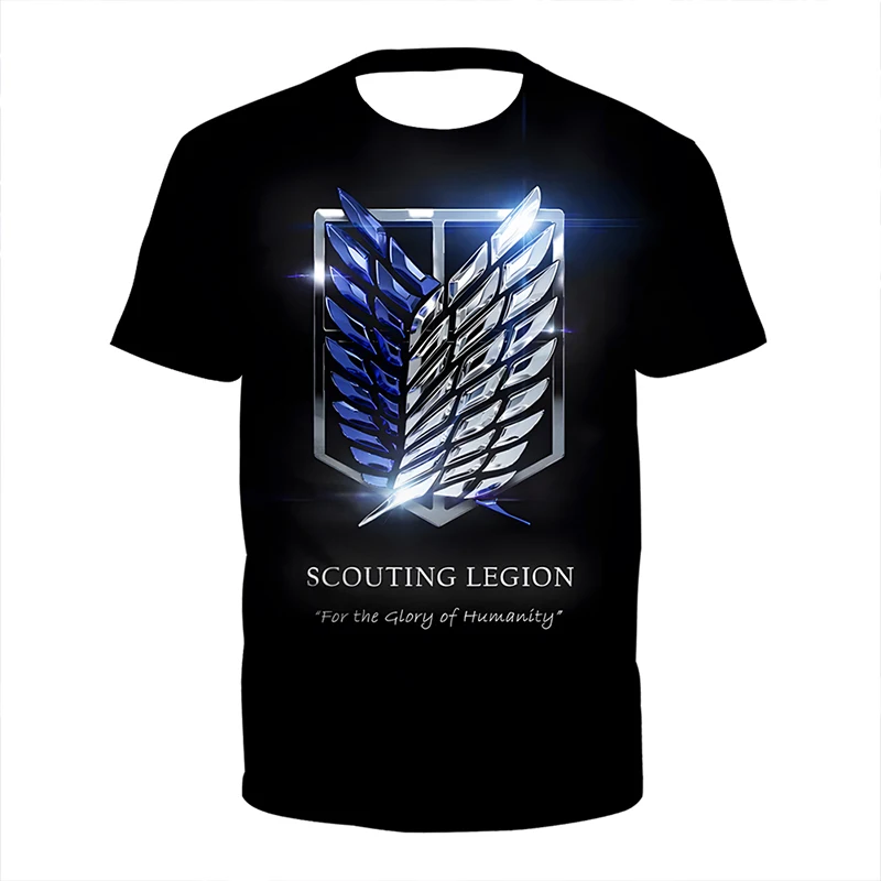 New 2023 Attack On Titan T-Shirts Anime Shingeki No Kyojin 3D Print Streetwear Women Fashion Oversized Tees Tops Men Clothes 
New 2023 Attack On Titan T-Shirts Anime Shingeki No Kyojin 3D Print Streetwear Women Fashion Oversized Tees Tops Men Clothes
