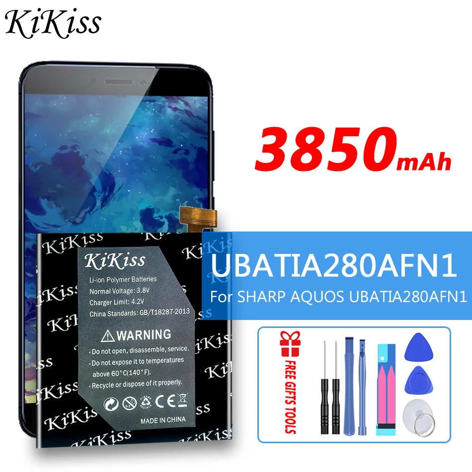 KiKiss New Battery 3850mAh UBATIA280AFN1 Battery For Sharp Aquos R / SH-03J / SHV39 / 605SH Cellphone Batteries
KiKiss New Battery 3850mAh UBATIA280AFN1 Battery For Sharp Aquos R / SH-03J / SHV39 / 605SH Cellphone Batteries