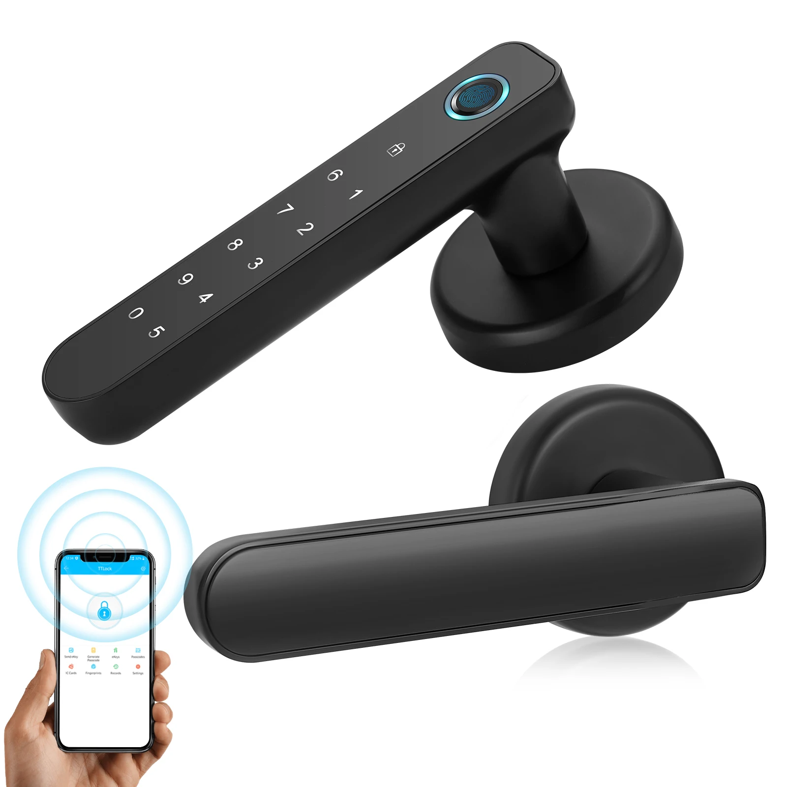 Doorlock keypad electronic door locking electronic euro mortise password home fingerprint biometric smart lever door lock smart
Doorlock keypad electronic door locking electronic euro mortise password home fingerprint biometric smart lever door lock smart