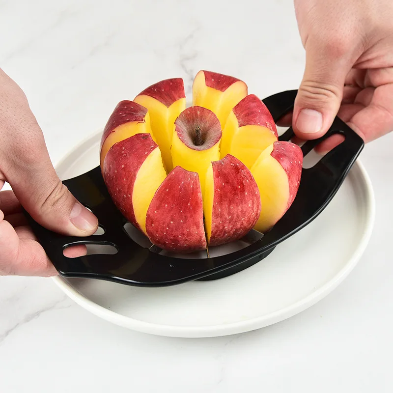 PP Plastic Handle Apple Slicer Stainless Steel Blade Apple Cutter and Fruit Separator Splitter Household Kitchen Gadgets
PP Plastic Handle Apple Slicer Stainless Steel Blade Apple Cutter and Fruit Separator Splitter Household Kitchen Gadgets