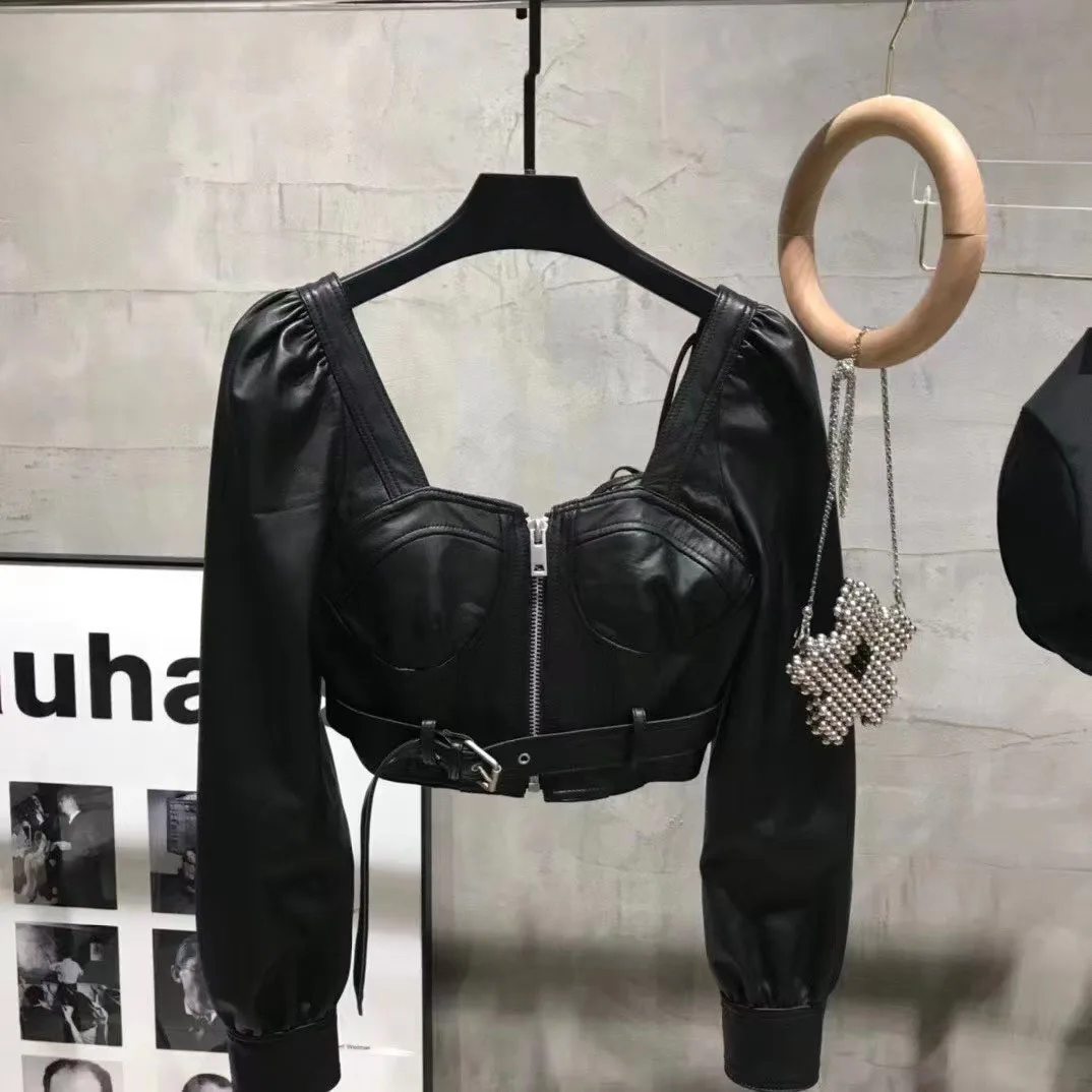 Genuine Sheepskin Jacket 2022 Spring Autumn Fashion Real Lather Cropped Top Street Style Women Outerwear
Genuine Sheepskin Jacket 2022 Spring Autumn Fashion Real Lather Cropped Top Street Style Women Outerwear