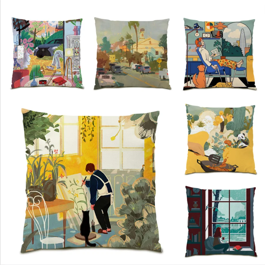 Pillow Cover Velvet Fabric Home Fashion Polyester Linen Nordic Style Pillowcase Comfortable Pillow Covers Decorative Decor E0416
Pillow Cover Velvet Fabric Home Fashion Polyester Linen Nordic Style Pillowcase Comfortable Pillow Covers Decorative Decor E0416