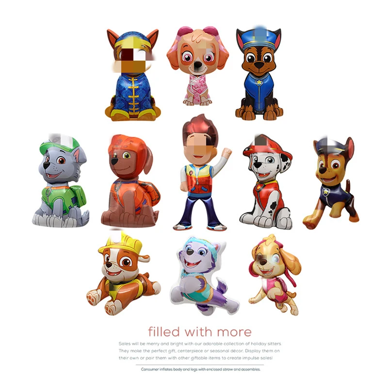 Party Props Toy Balloon Puppy Cartoon Aluminum Balloon Children's Birthday Decoration Balloon
Party Props Toy Balloon Puppy Cartoon Aluminum Balloon Children's Birthday Decoration Balloon