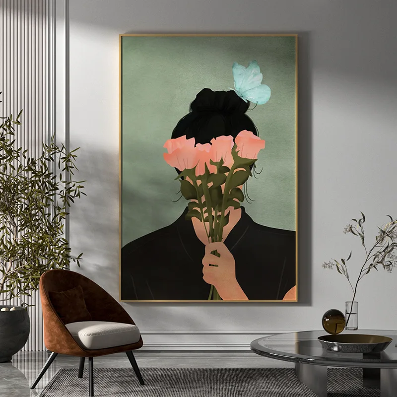 Abstract Art Woman Flower Canvas Painting Print Wall Decor Poster and Prints Modern Aesthetic Figure Picture Bedroom Home Decor
Abstract Art Woman Flower Canvas Painting Print Wall Decor Poster and Prints Modern Aesthetic Figure Picture Bedroom Home Decor