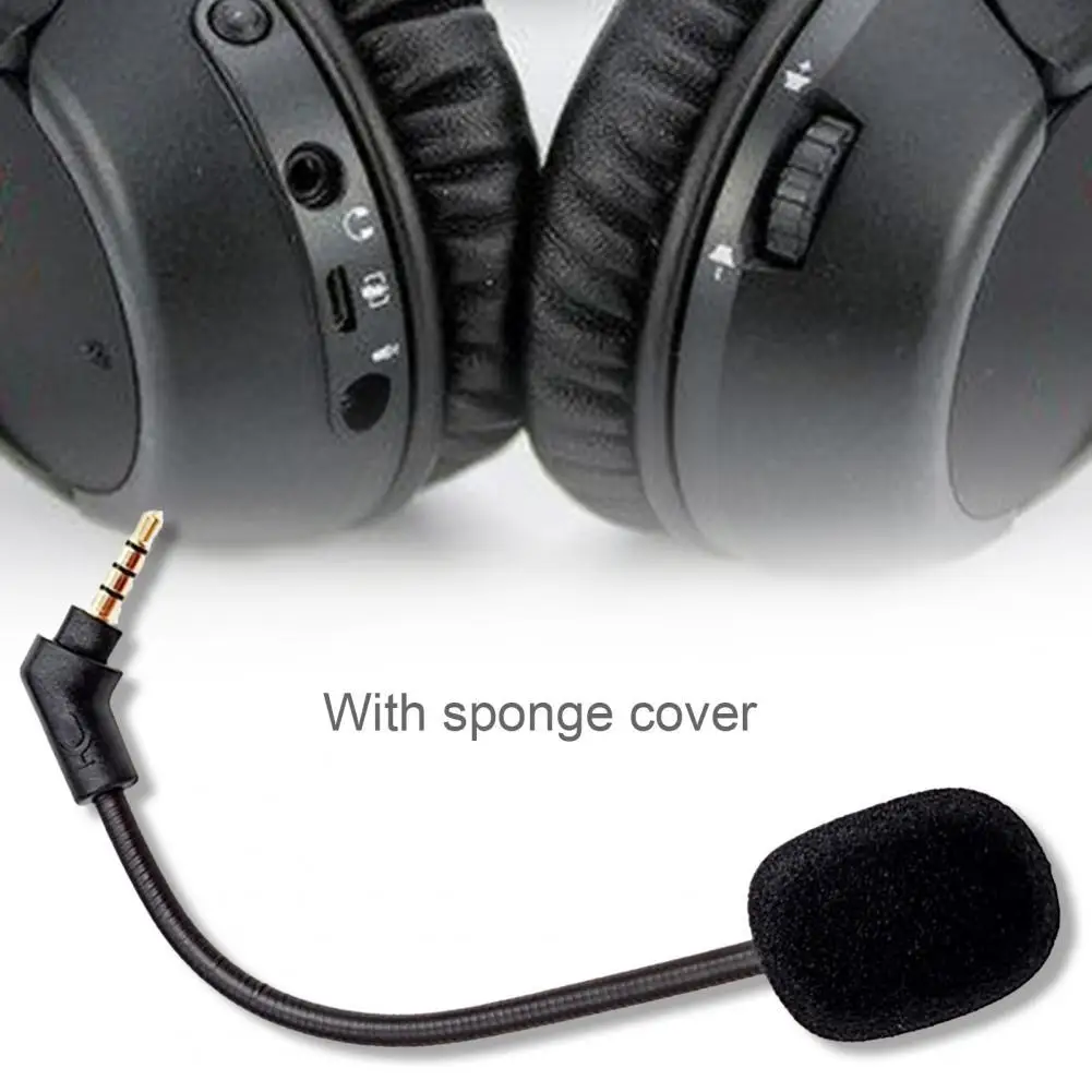 2Pcs Headphone Microphone Sensitive Stainless Stereo Microphone for Kingston HyperX Cloud Flight/Flight S
2Pcs Headphone Microphone Sensitive Stainless Stereo Microphone for Kingston HyperX Cloud Flight/Flight S