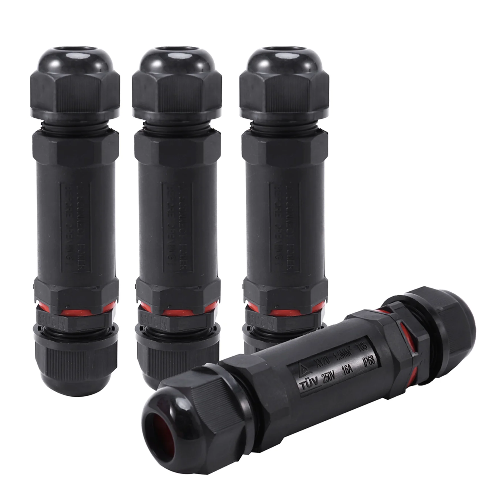 Водонепроницаемая распределительная коробка открытый кабельный соединитель-4 шт. в упаковке IP68 соединитель внешний втулка пара
Водонепроницаемая распределительная коробка открытый кабельный соединитель-4 шт. в упаковке IP68 соединитель внешний втулка пара