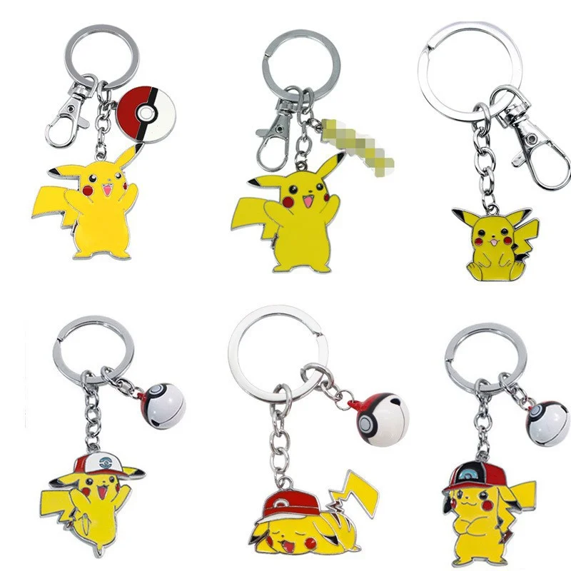 Anime Peripheral Keychain Kawaii Pet Elf Pikachu Oil Dripping Metal Pendant Elf Ball Bell Pendant Accessories Gifts
Anime Peripheral Keychain Kawaii Pet Elf Pikachu Oil Dripping Metal Pendant Elf Ball Bell Pendant Accessories Gifts