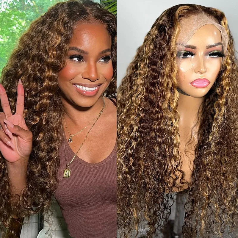 Soft Preplucked 26"Long 180%Density Glueless Highlight Ombre Brown Curly Lace Front Wig With BabyHair Heat Temperature Daily
Soft Preplucked 26"Long 180%Density Glueless Highlight Ombre Brown Curly Lace Front Wig With BabyHair Heat Temperature Daily