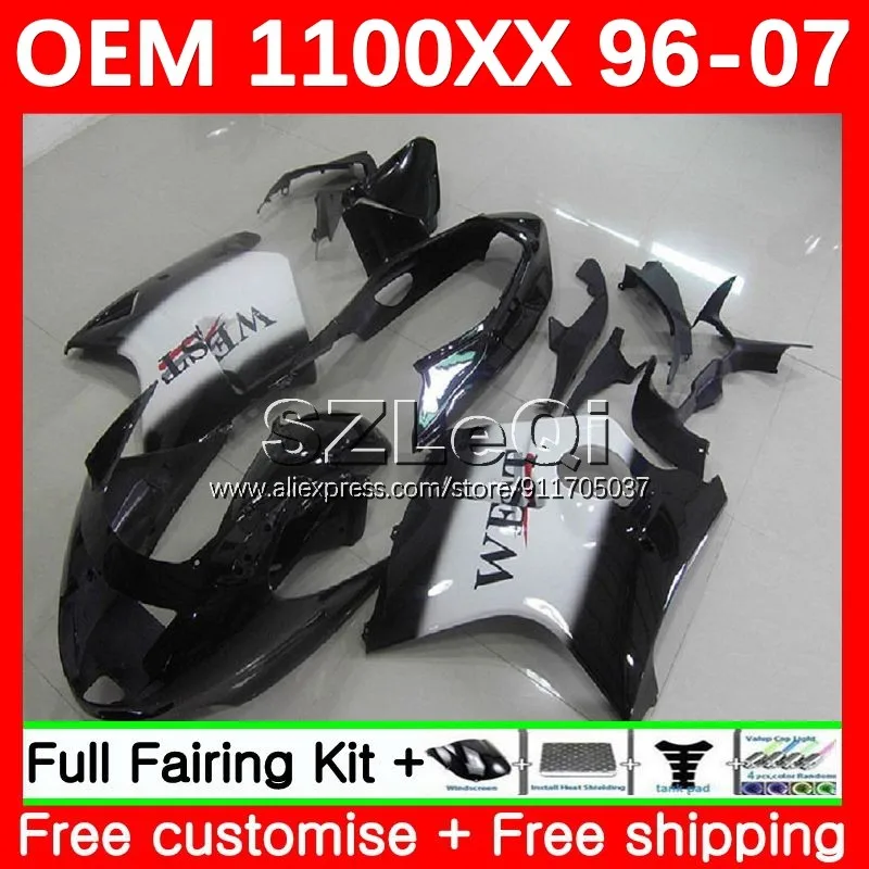 Black west OEM Blackbird For HONDA CBR 1100 XX CBR1100XX 1996 1997 1998 1999 2000 2001 1100XX 02 03 04 05 06 07 Fairing 58LQ.19
Black west OEM Blackbird For HONDA CBR 1100 XX CBR1100XX 1996 1997 1998 1999 2000 2001 1100XX 02 03 04 05 06 07 Fairing 58LQ.19