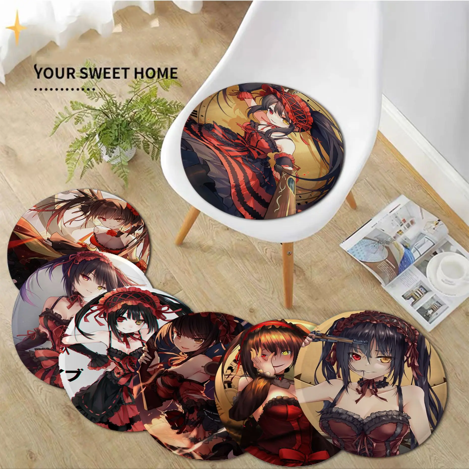Cute Kurumi Tokisaki Decorative Chair Cushion Soft Office Car Seat Comfort Breathable 45x45cm Cushions Home Decor
Cute Kurumi Tokisaki Decorative Chair Cushion Soft Office Car Seat Comfort Breathable 45x45cm Cushions Home Decor