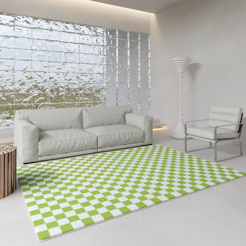 Retro checkerboard carpet living room new modern minimalist bedroom bed carpet black and white bedroom decoration area rug
Retro checkerboard carpet living room new modern minimalist bedroom bed carpet black and white bedroom decoration area rug