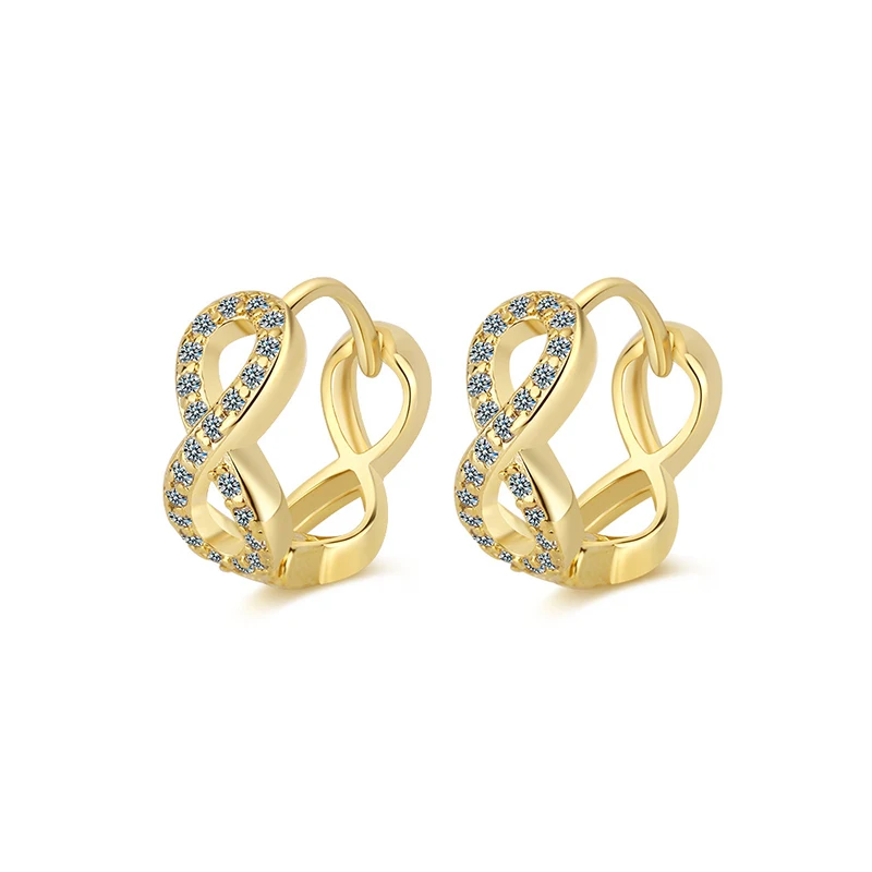 Women Trendy Hollow Inliad Zirconia Hoop Earrings Fashin Element Infinity Symbol Unique Golden Platinum Alloy Earrings Jewelry
Women Trendy Hollow Inliad Zirconia Hoop Earrings Fashin Element Infinity Symbol Unique Golden Platinum Alloy Earrings Jewelry