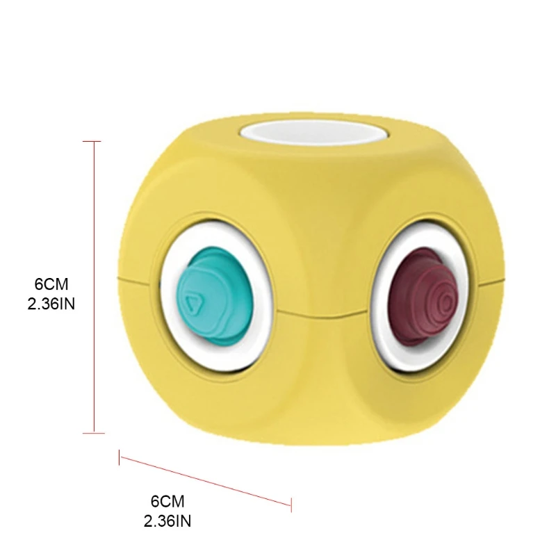 2in Fingertip Gyro Fidget Toy Interactive Cube Ball Sensory Anti-Anxiety Orbiting Gyroscope Adults Kids Party Favor Gift
2in Fingertip Gyro Fidget Toy Interactive Cube Ball Sensory Anti-Anxiety Orbiting Gyroscope Adults Kids Party Favor Gift