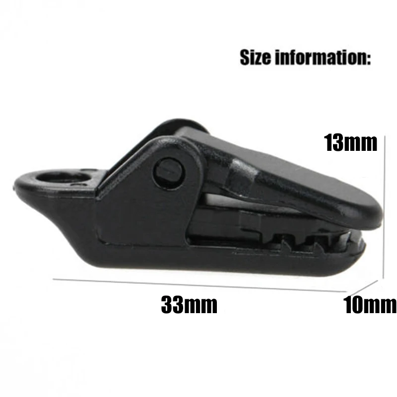 Plastic 33*10*13mm Clamp For tarps Canvas Boat covers Tents Alligator clip Fasten Awning Accessories Set 15pcs
Plastic 33*10*13mm Clamp For tarps Canvas Boat covers Tents Alligator clip Fasten Awning Accessories Set 15pcs