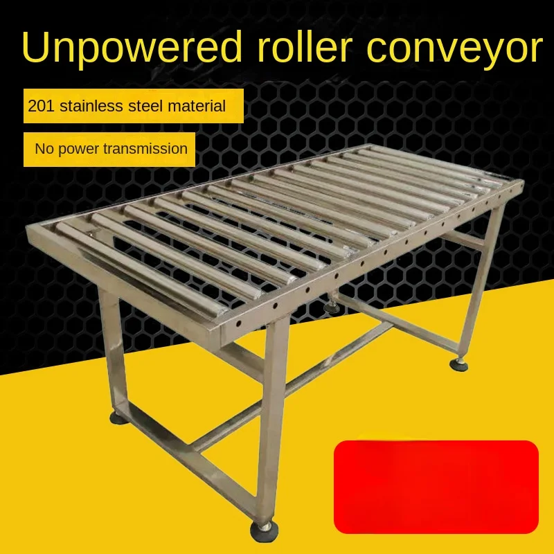 Stainless steel unpowered drum conveyor conveyor conveyor belt conveyor assembly line drum
Stainless steel unpowered drum conveyor conveyor conveyor belt conveyor assembly line drum