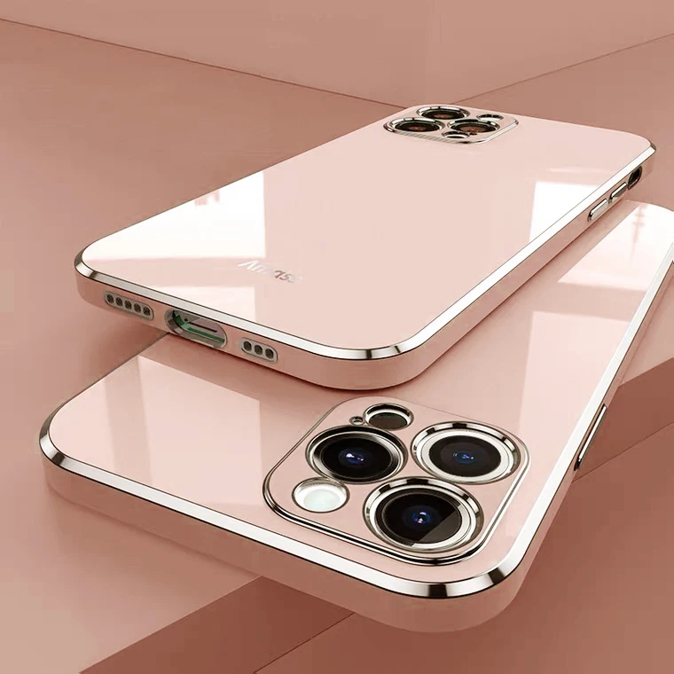 Luxury Solid Color Square Plating Phone Case For iPhone 14 13 11 12 Pro Max Mini XS XR X 8 7 Plus SE 2020 Soft Silicone Cover
Luxury Solid Color Square Plating Phone Case For iPhone 14 13 11 12 Pro Max Mini XS XR X 8 7 Plus SE 2020 Soft Silicone Cover
