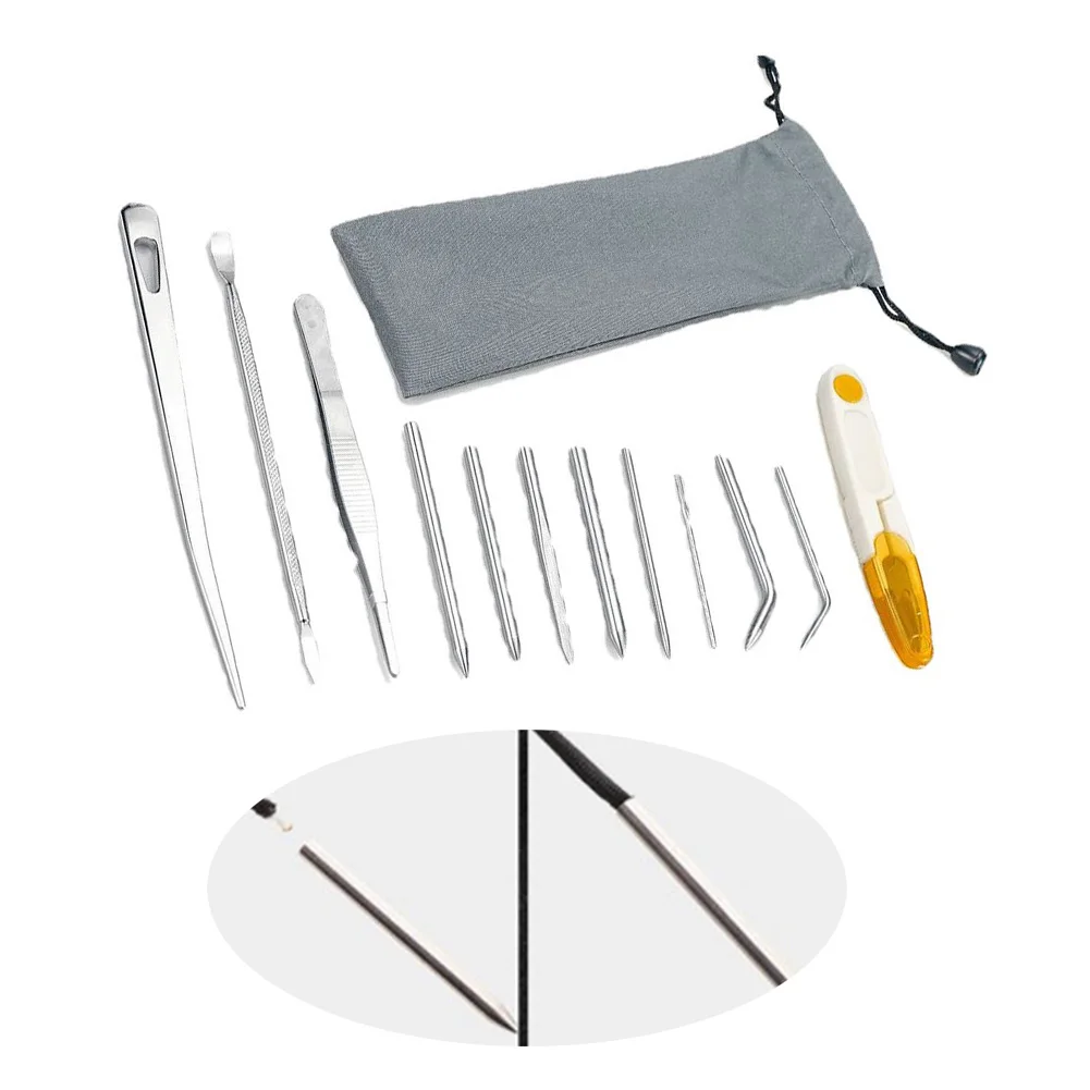 6pcs/12pcs DIY Paracord FID Stitching Set Lacing Needles For Leather Knotter Tool Use For Camping Travel Multifunction Tent Nail
6pcs/12pcs DIY Paracord FID Stitching Set Lacing Needles For Leather Knotter Tool Use For Camping Travel Multifunction Tent Nail