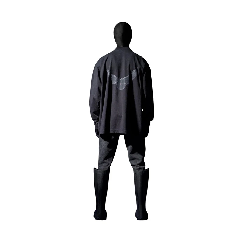 KANYE WEST Music Festival Limited Loose Long Sleeve T-Shirt Season6 YZY Letter GAP Print Dove Of Peace
KANYE WEST Music Festival Limited Loose Long Sleeve T-Shirt Season6 YZY Letter GAP Print Dove Of Peace