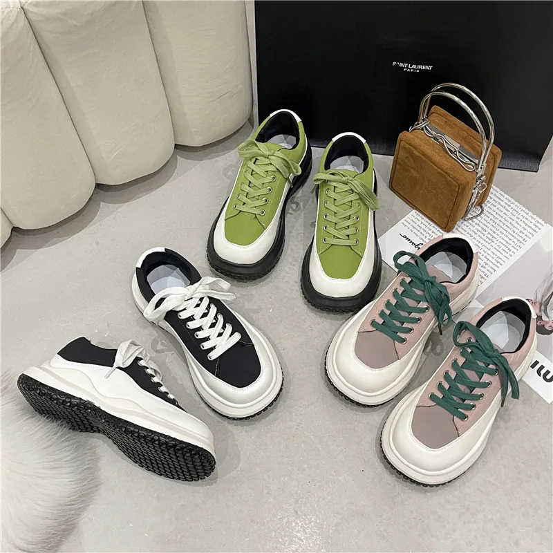 Женские кроссовки на платформе, повседневная обувь под заказ, в британском стиле ретро, модные спортивные, сочетающиеся цвета, 22
Женские кроссовки на платформе, повседневная обувь под заказ, в британском стиле ретро, модные спортивные, сочетающиеся цвета, 22