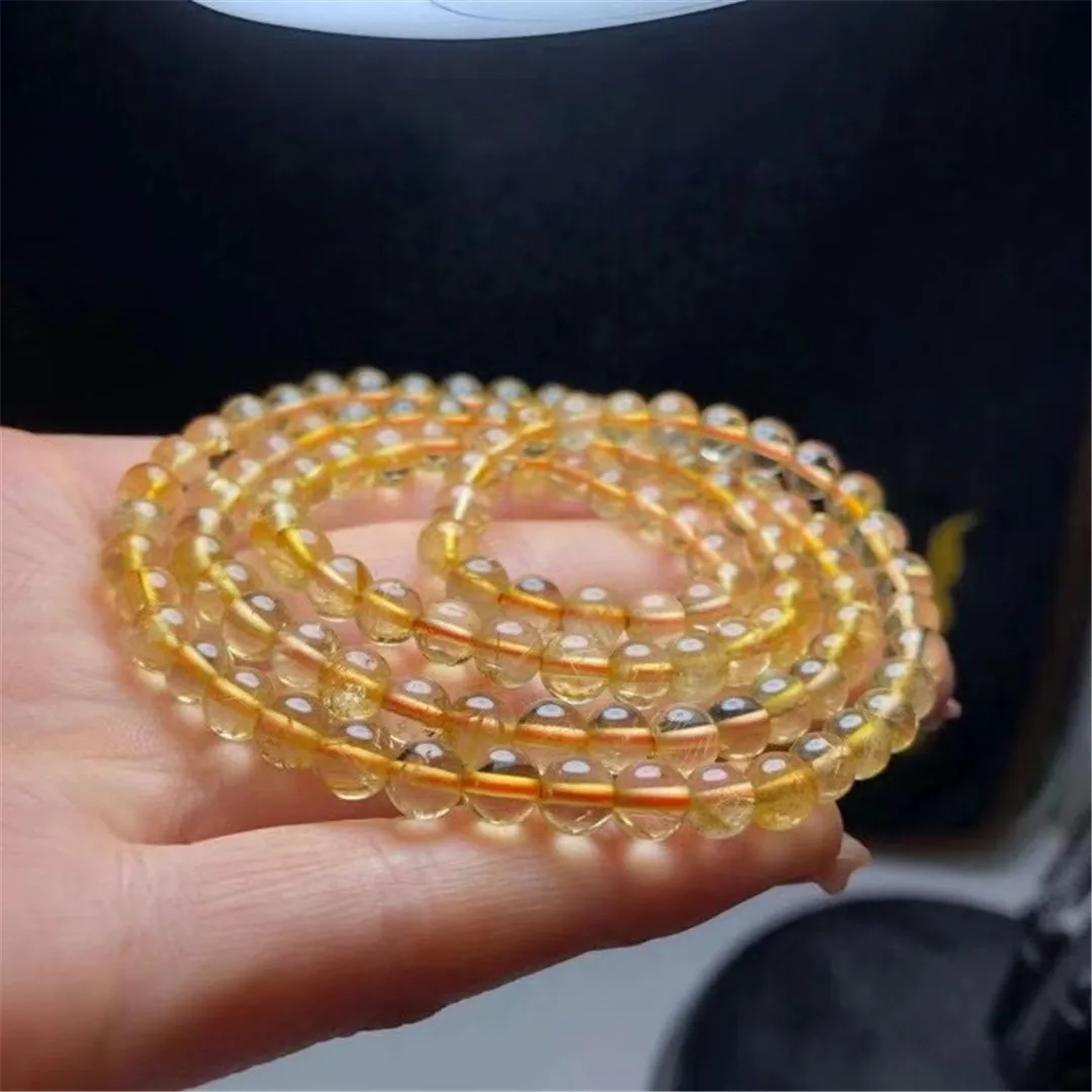 5mm Natural Gold Rutilated Quartz Bracelet For Woman Lady Man Love Gift Reiki Crystal Beads Clear Gemstone Strands Jewelry AAAAA
5mm Natural Gold Rutilated Quartz Bracelet For Woman Lady Man Love Gift Reiki Crystal Beads Clear Gemstone Strands Jewelry AAAAA