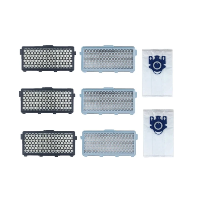 6Pcs Parts HEPA Filter Strainer GN Dust Bag For Miele SSF-HA S4 S5 Series Vacuum Cleaner Accessories
6Pcs Parts HEPA Filter Strainer GN Dust Bag For Miele SSF-HA S4 S5 Series Vacuum Cleaner Accessories