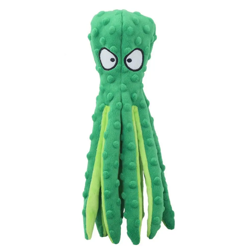 

Plush Dog Toys Octopus Squeaky Dog Toys For Teething Soft Durable Interactive Dog Chew Toys For Puppies Chew Toy Pet Supplies