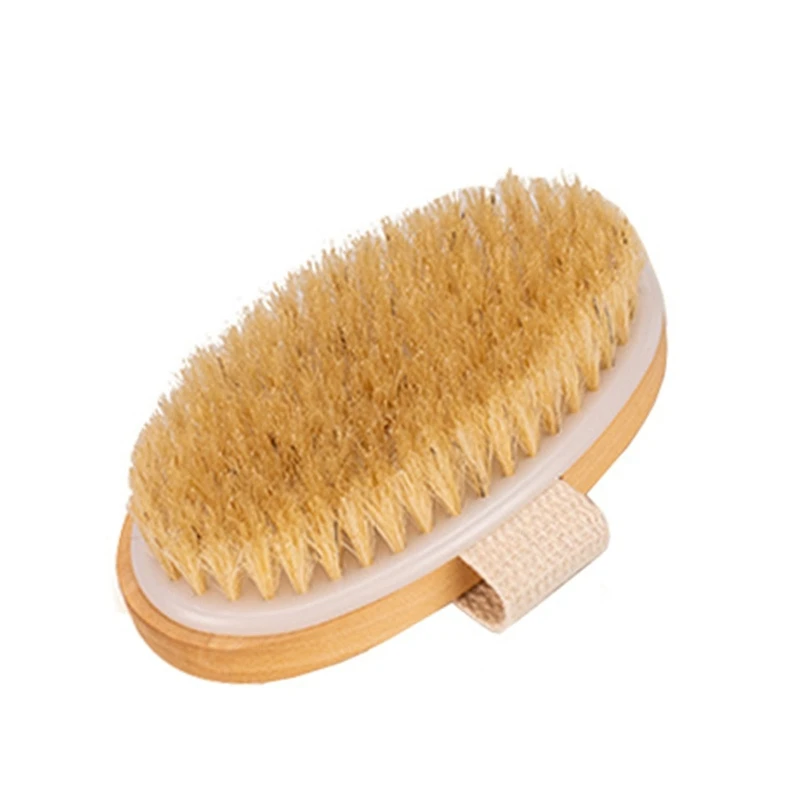 Wooden Handle Body Bath Brush Soft Bristle Bath Brush Body Exfoliating Scrub Brush for Men and Women Easy to Use
Wooden Handle Body Bath Brush Soft Bristle Bath Brush Body Exfoliating Scrub Brush for Men and Women Easy to Use