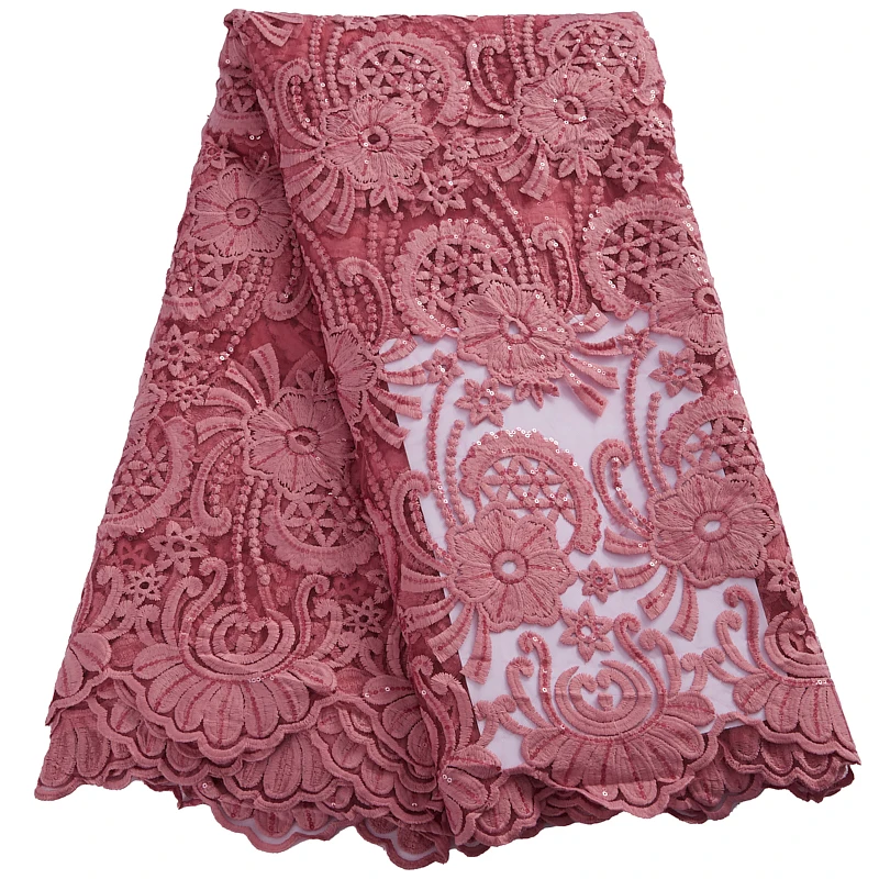 African Tulle Lace Fabrics 5 Yards Nigerian Mesh Silk Lace Fabric 2022 French Tulle Lace For Sew Party Wedding Dress F2833
African Tulle Lace Fabrics 5 Yards Nigerian Mesh Silk Lace Fabric 2022 French Tulle Lace For Sew Party Wedding Dress F2833