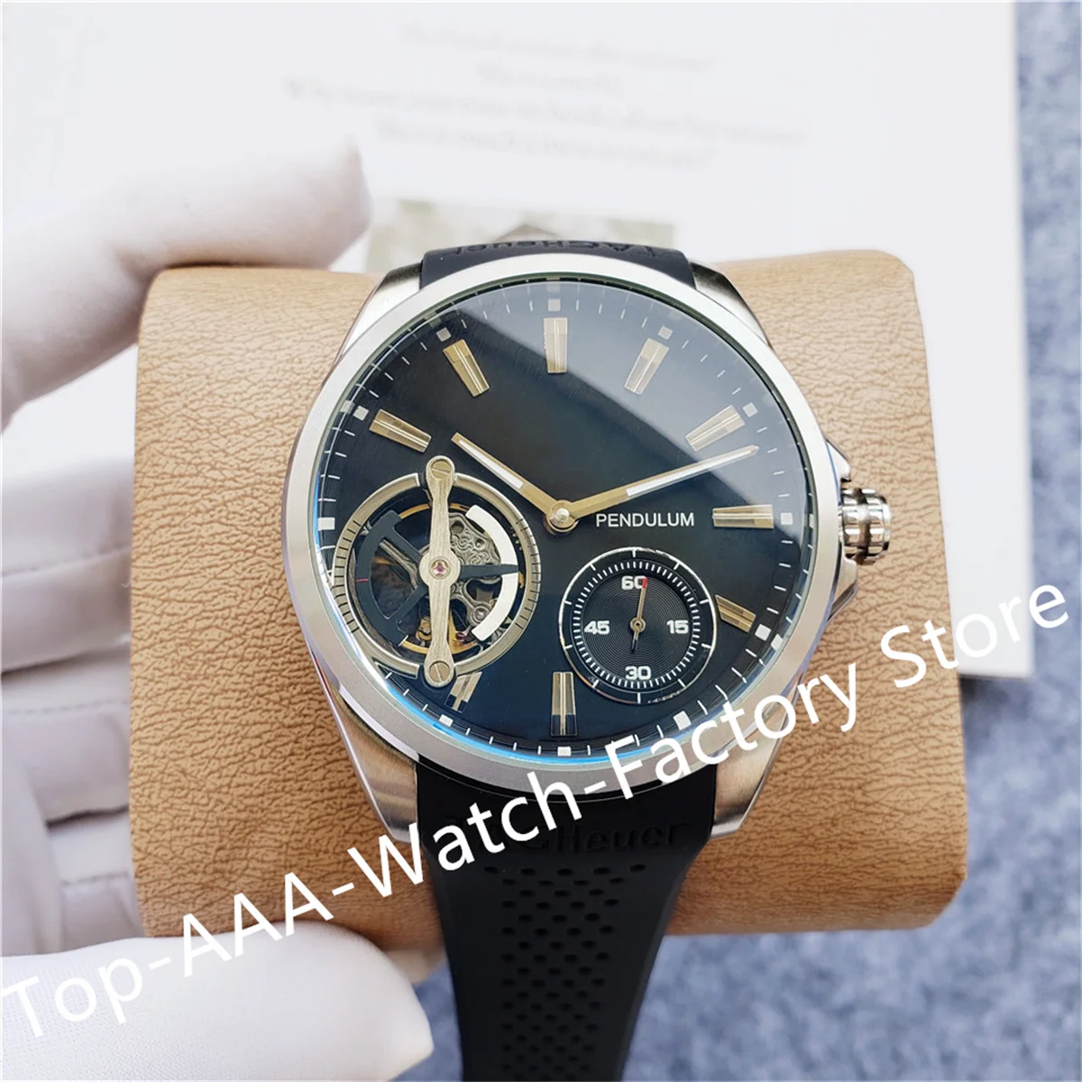 Hot Brand New Rubber Starp Watch Luxury Man High Quality Automatic Mechanical Casual Water Proof AAA Wristwatch
Hot Brand New Rubber Starp Watch Luxury Man High Quality Automatic Mechanical Casual Water Proof AAA Wristwatch