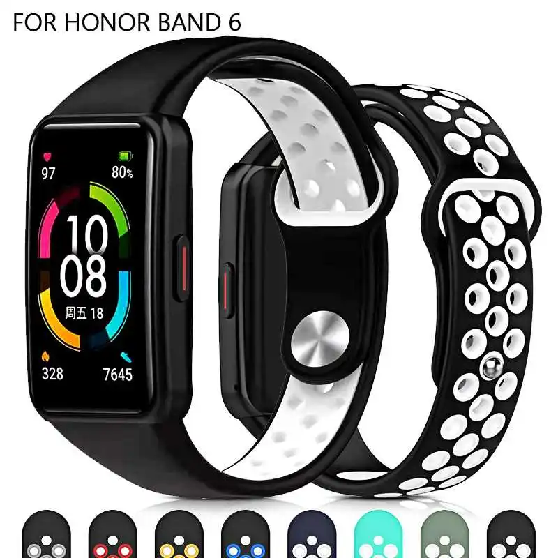 YouYaeMi Simplicitye Bicolor Silicone Strap For Huawei Honor Band 6 Band Smart Watch Wristband Bracelet WatchBand
YouYaeMi Simplicitye Bicolor Silicone Strap For Huawei Honor Band 6 Band Smart Watch Wristband Bracelet WatchBand