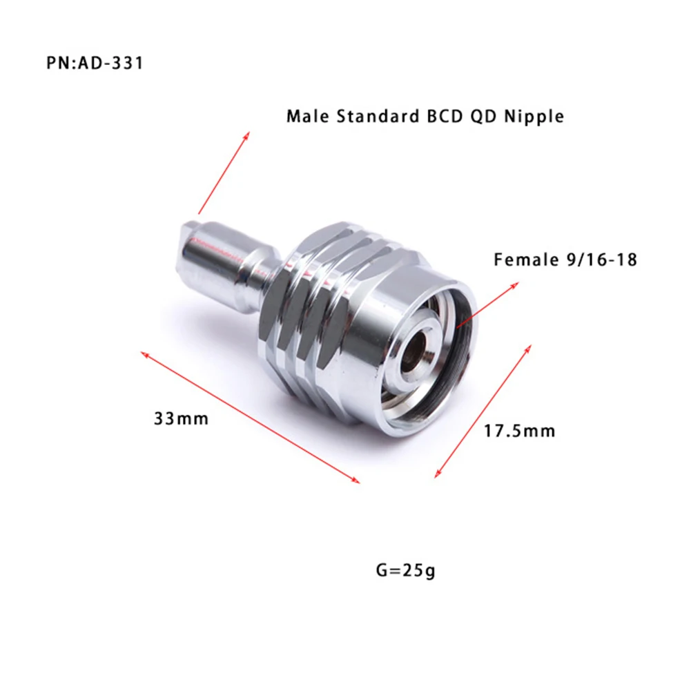 Scuba Connector Male To Female Parts Quick Release Accessories Adaptor BCD Diving For Regulator Replacement Scuba
Scuba Connector Male To Female Parts Quick Release Accessories Adaptor BCD Diving For Regulator Replacement Scuba